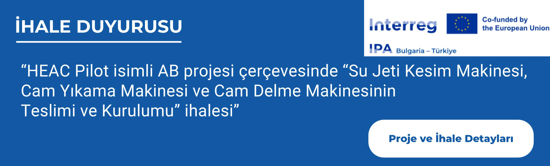İhale Duyurusu